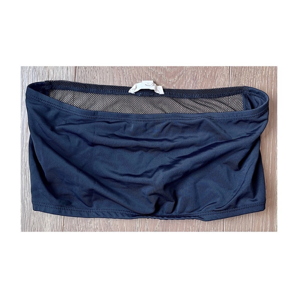UO {silence + noise} | black bandeau with mesh back